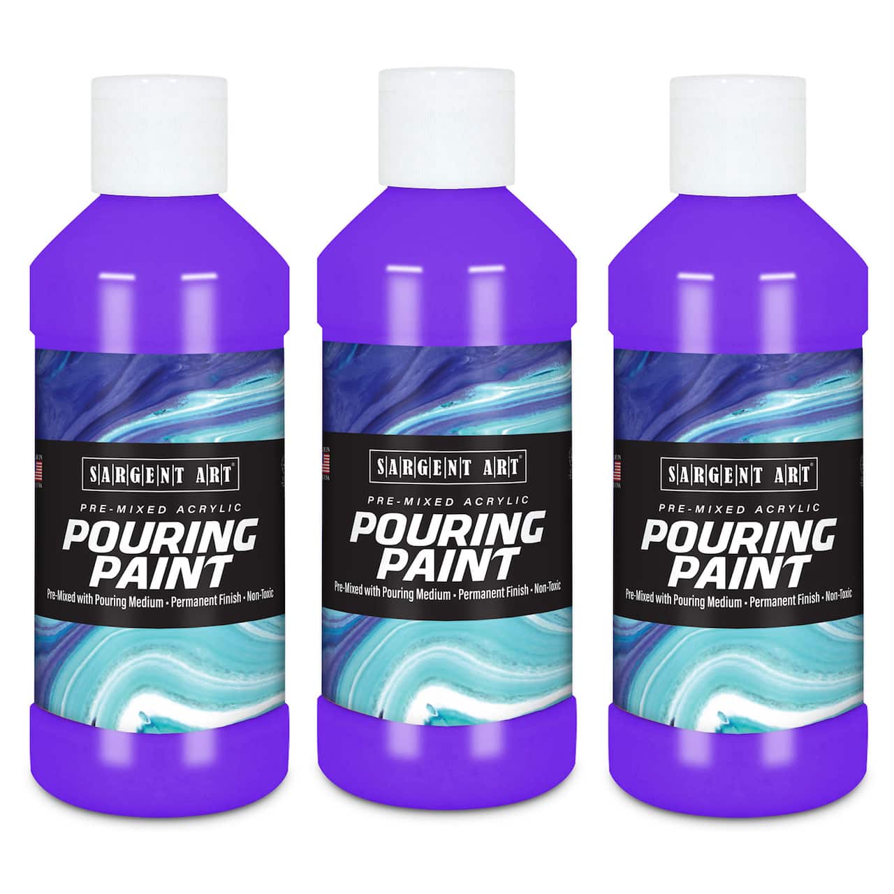 Sargent Art® Acrylic Pouring Paint, 3ct.